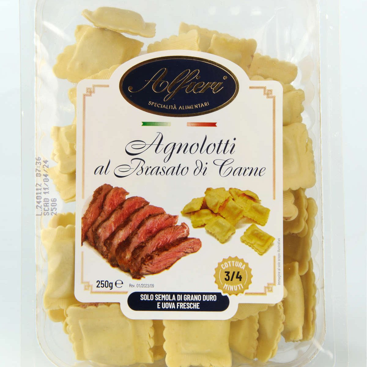 Ravioli Agnolotti al Brasato di Carne