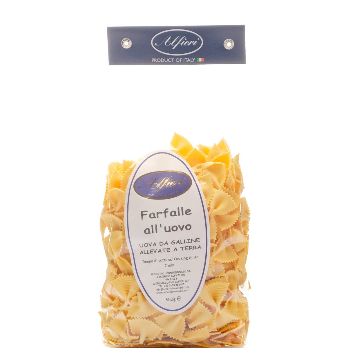 Farfalle all'Uovo