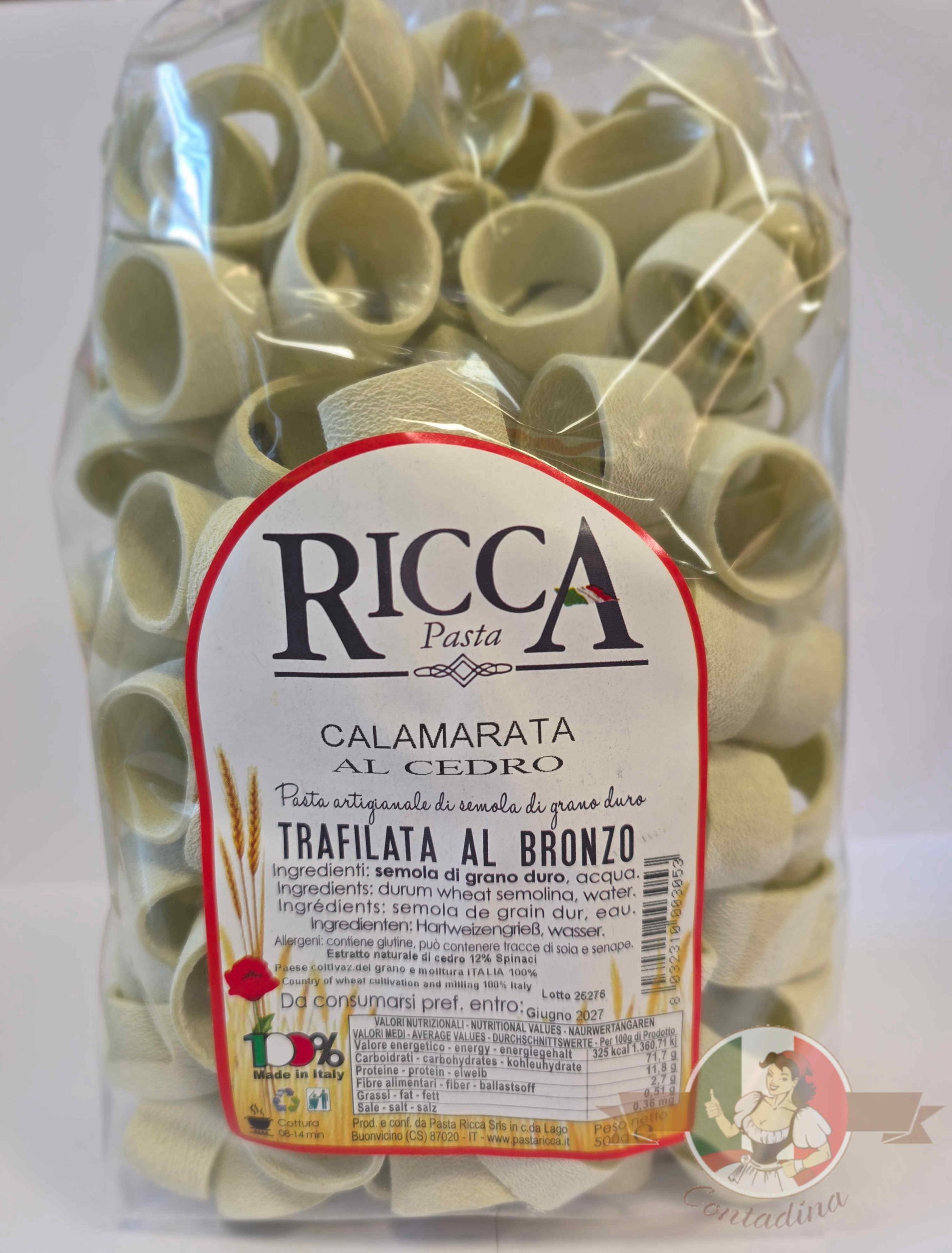 Calamarata al Cedro Ricca - 500 g