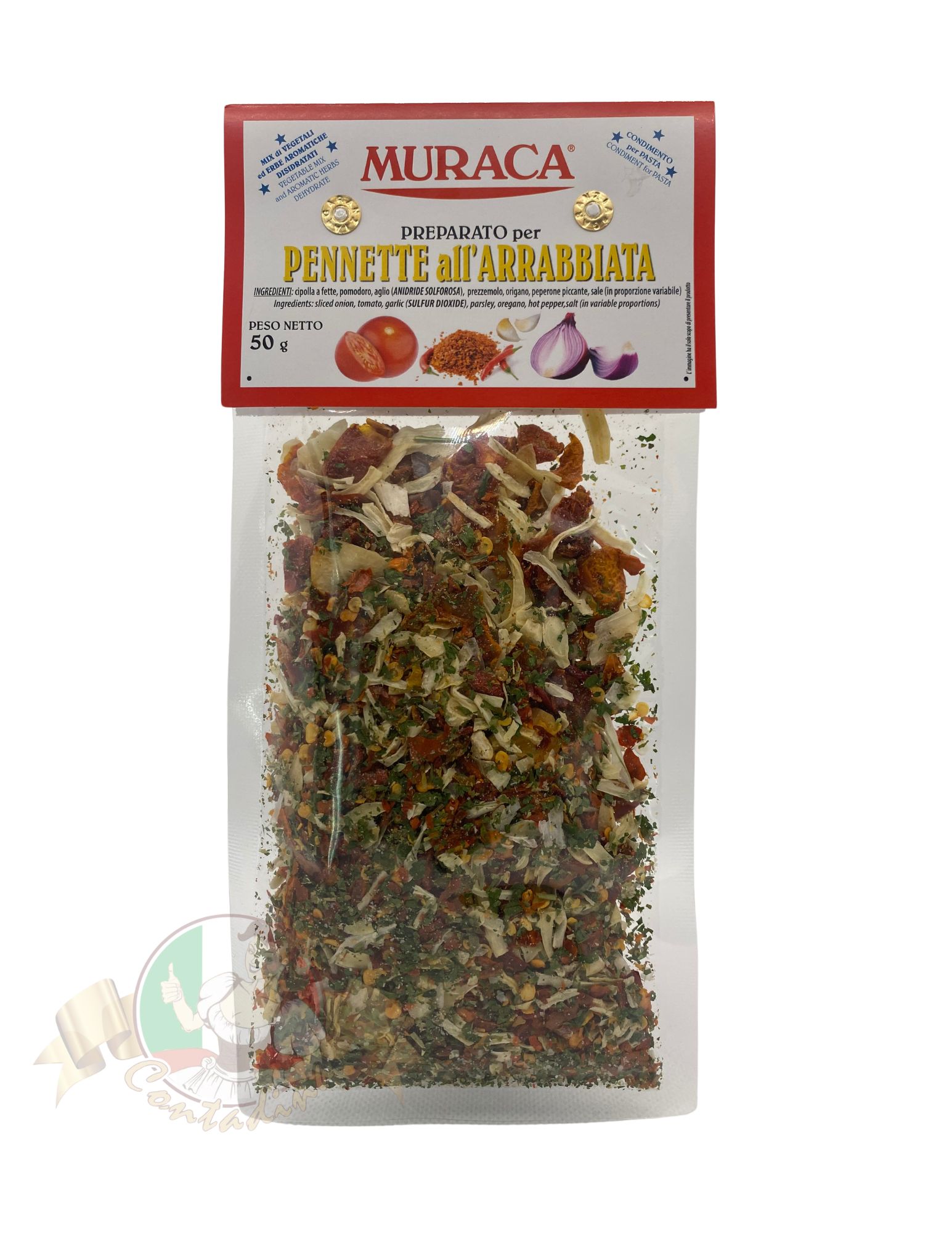 PENNETTE ALL ARRABIATA 50G MURACA